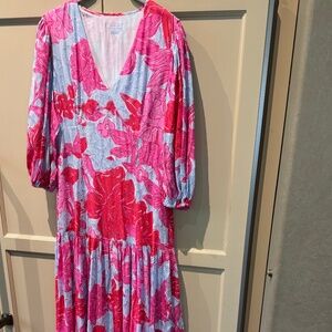VINEYARD VINES KENTUCKY DERBY ROSES DRESS